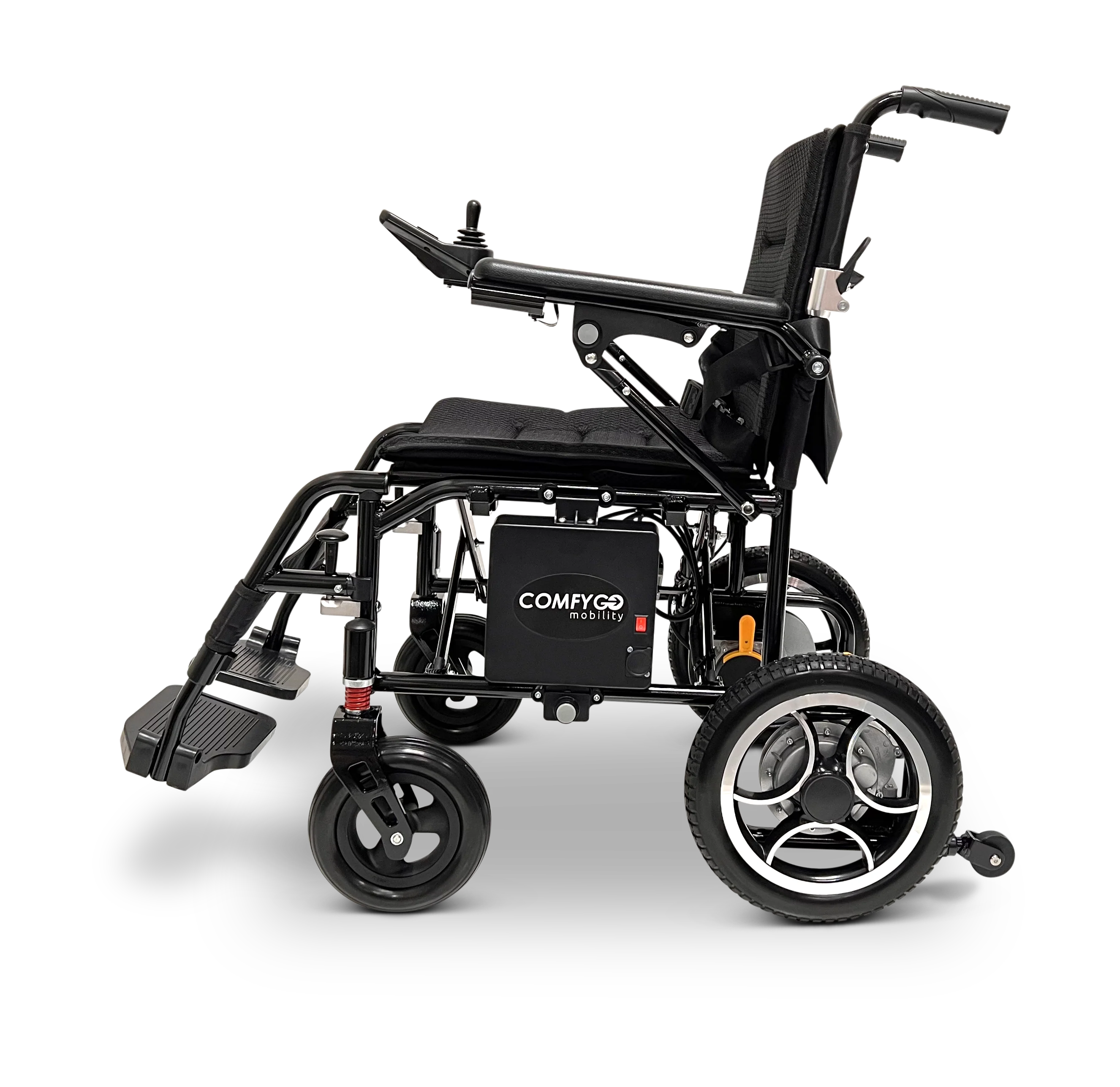 ComfyGo X-7 ComfyGO Lightweight Foldable Electric Wheelchair for Travel