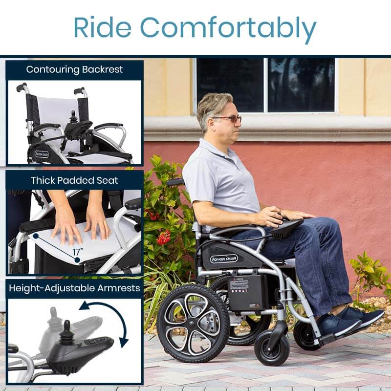 Vive Health Compact Power Wheelchair