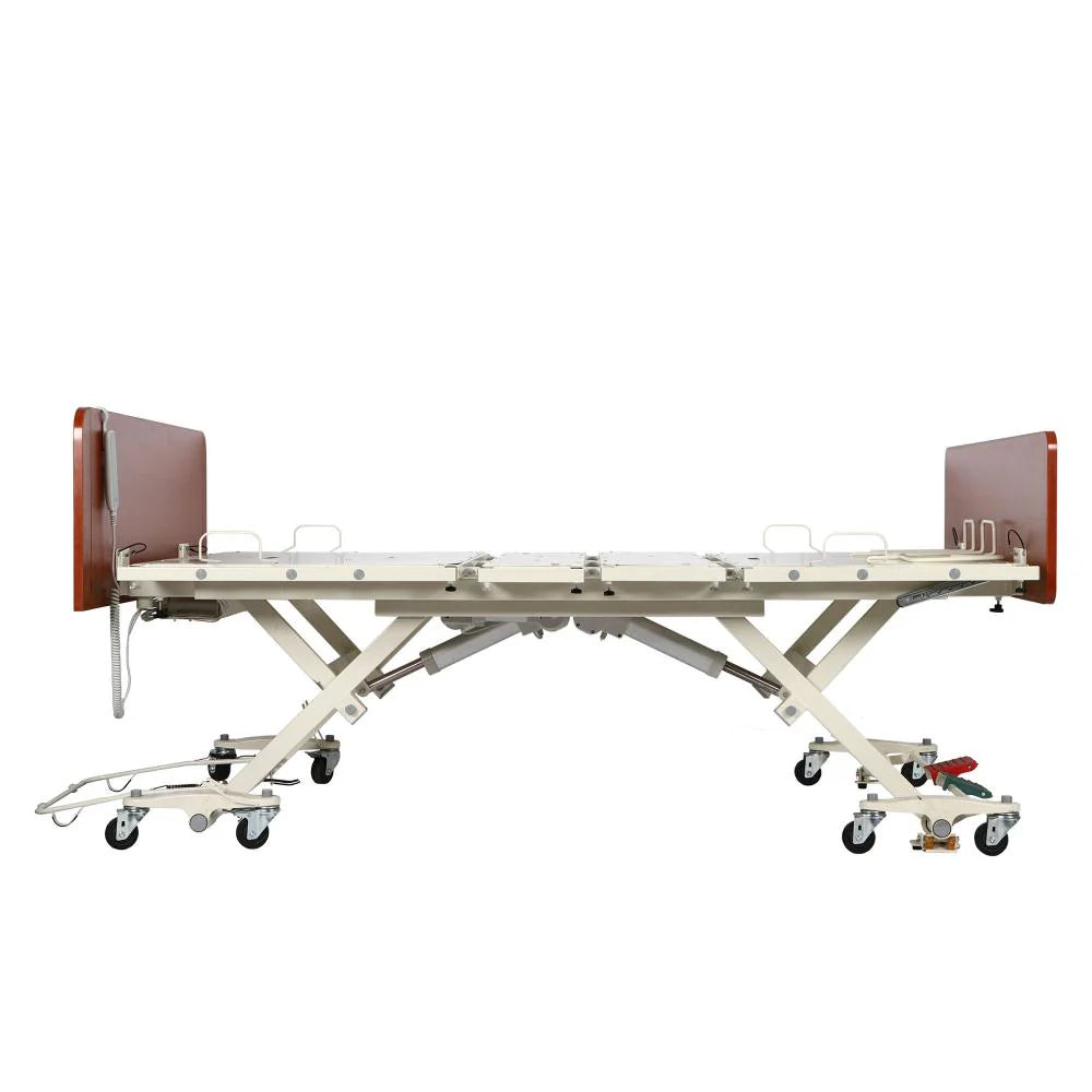 Heavy Duty Bariatric Width Convertible LTC Low Bed