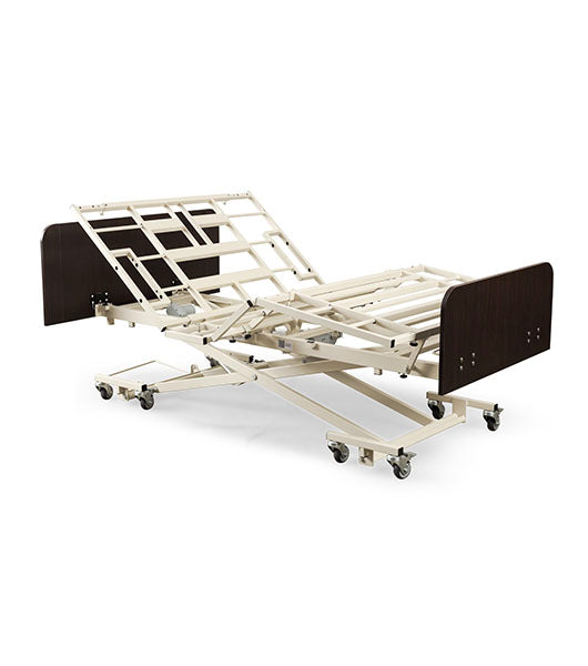 Versatile Expandable Ultra Low and High Long Term Care Bed